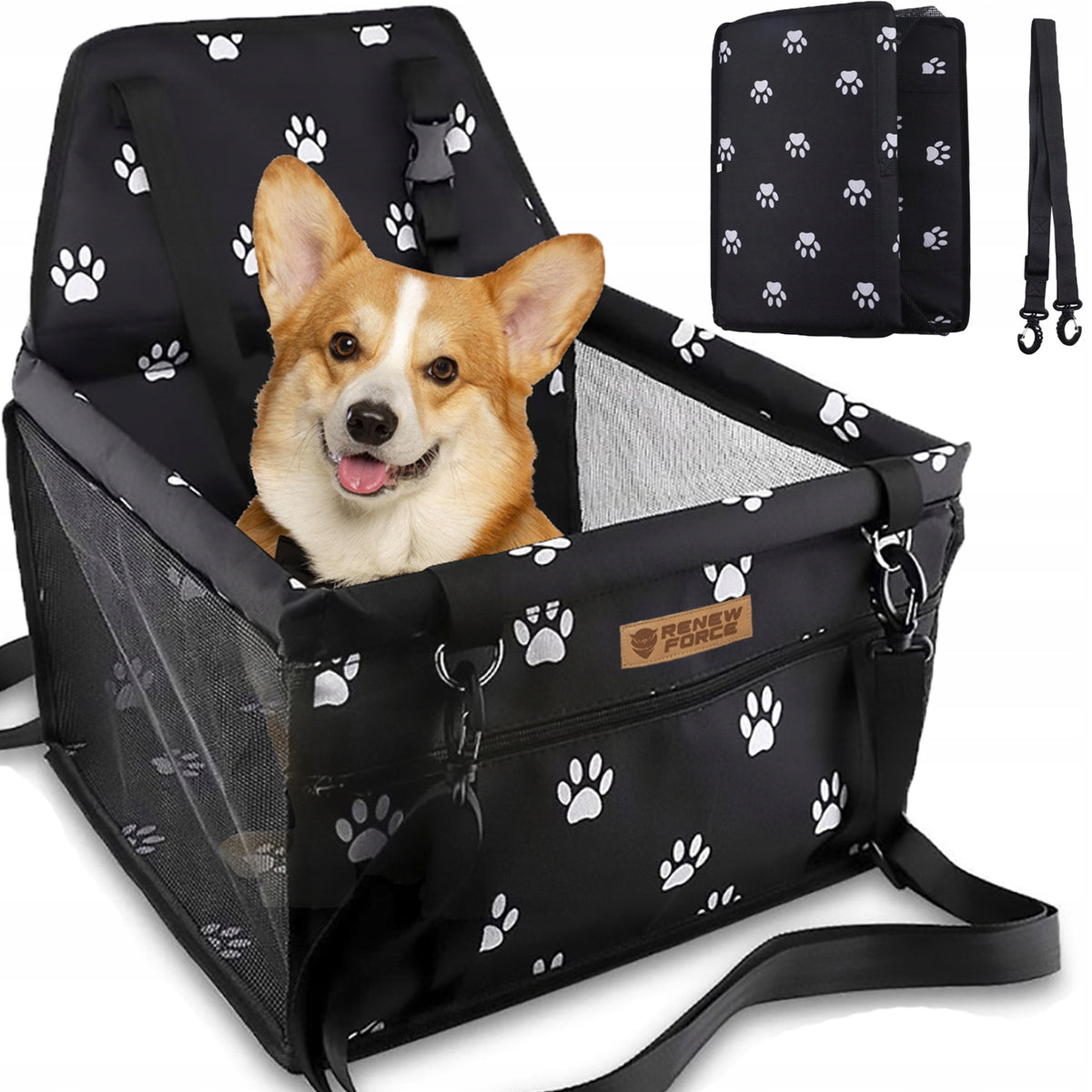 CAT DOG CAR SEAT TRANSPORTER FOR WATERPROOF SEAT