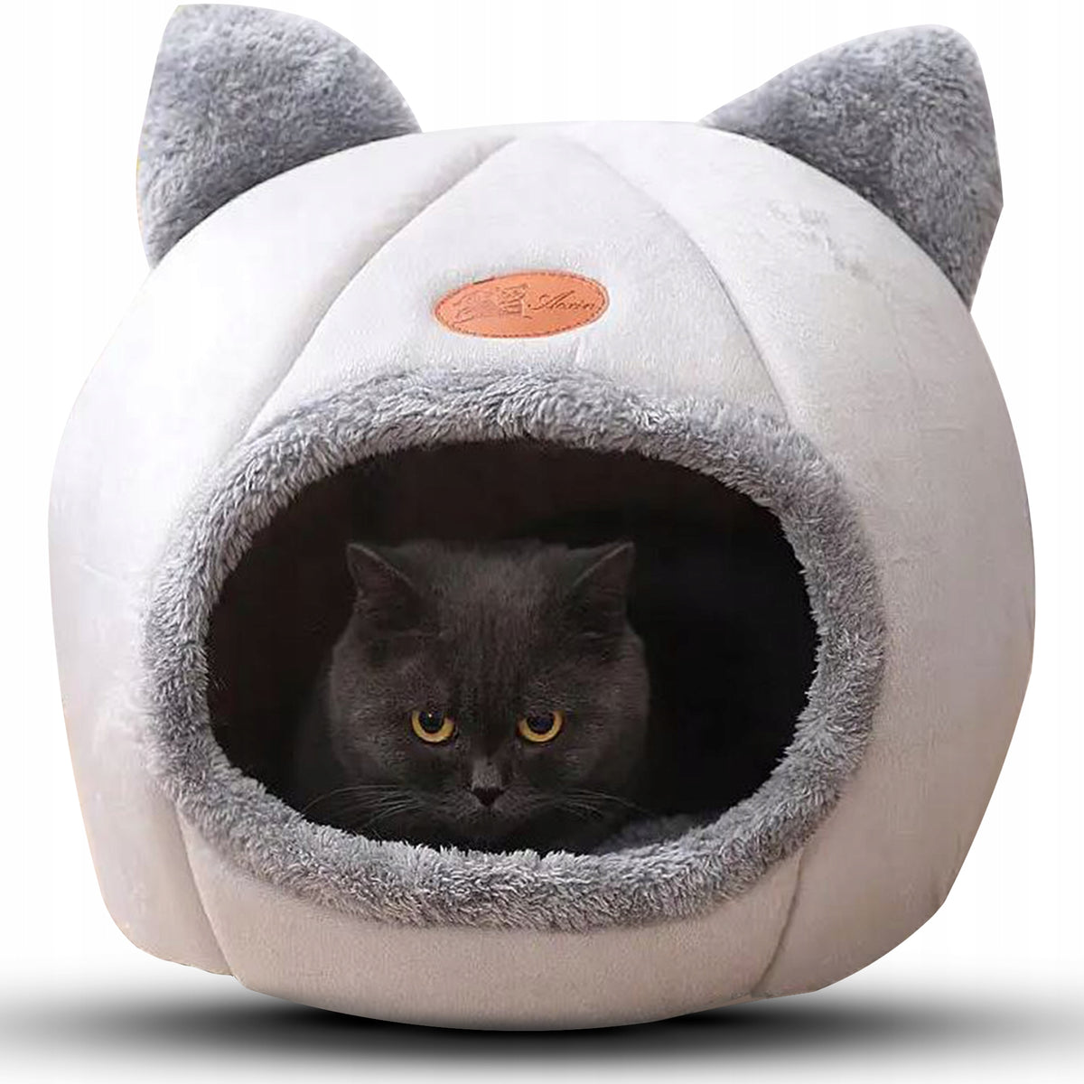 CAT HOUSE Booth Plush Bed For Winter SOFT BED PILLOW