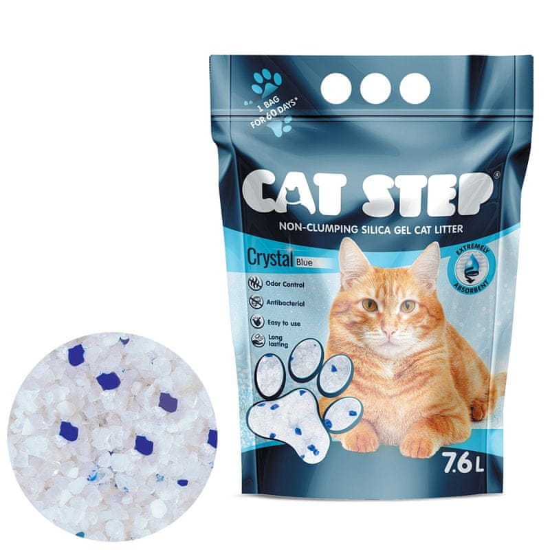 CAT STEP silicone litter 7,6 l