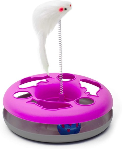 CAT TOY WITH MOUSE BALL BENJI&MAX