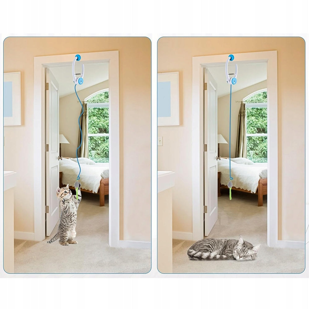 CAT TOYS INTERACTIVE PROVIDE CATS WITH UNINTERRUPTED ENTERTAINMENT WHITE Brand Bedee