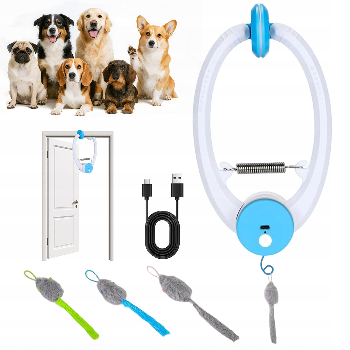 CAT TOYS INTERACTIVE PROVIDE CATS WITH UNINTERRUPTED ENTERTAINMENT WHITE