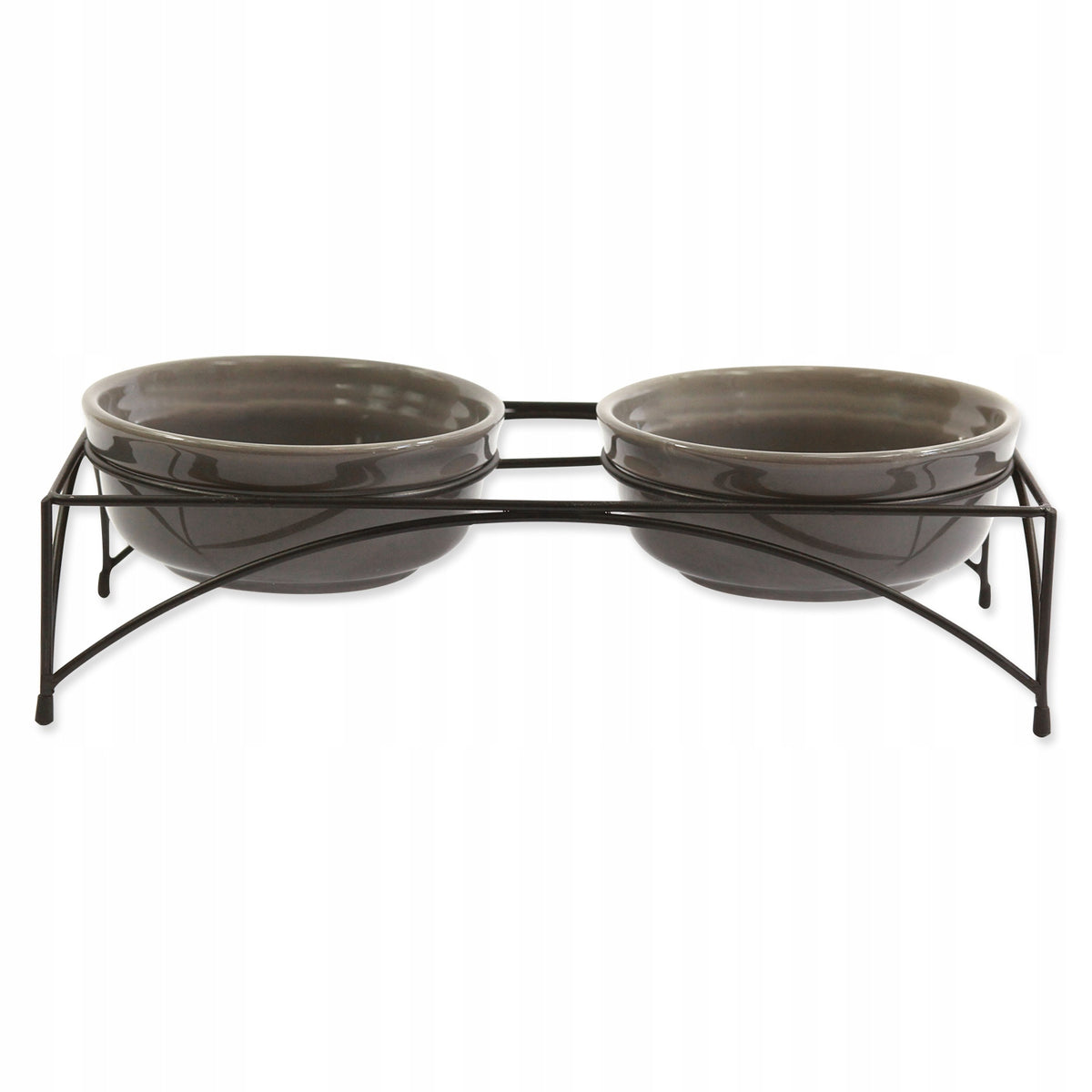 CERAMIC BOWLS ON THE CAT STAND :) GREY