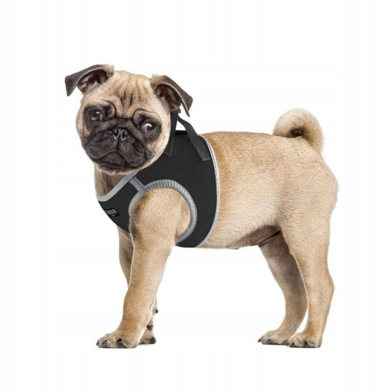 CHABA Dog Harness Protect classic black S