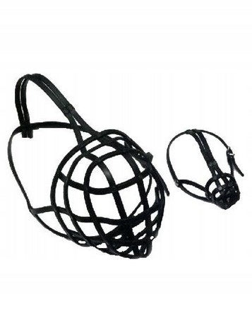 CHABA Leather muzzle K - for Caucasus