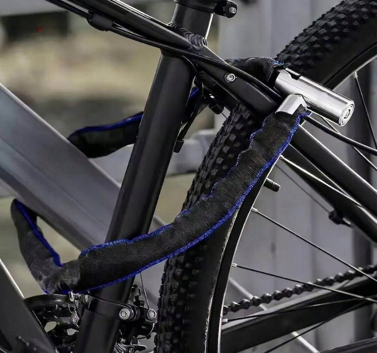 CHAIN CLASP BICYCLE LOCK FOR BICYCLE reinforced new model Manufacturer code ŁAŃCUCH ROWEROWY