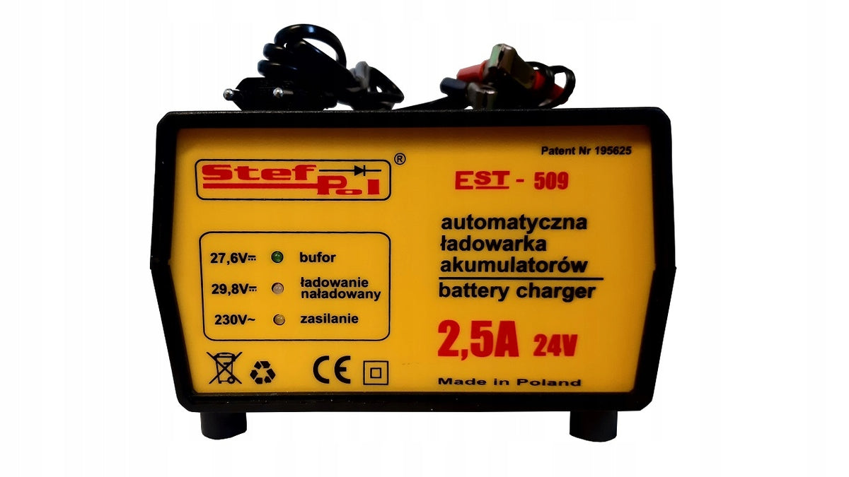 CHARGER STEF-POL EST-509 24V 2.5A