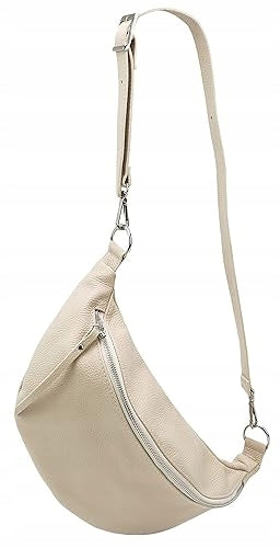 CHEST BAG LEATHER WOMEN UNISEX ADJUSTABLE STRAP Manufacturer code Bez marki