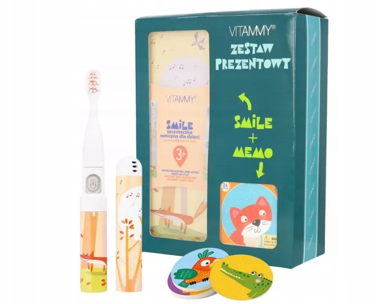 CHILDREN'S ELECTRIC SONIC TOOTHBRUSH 3+