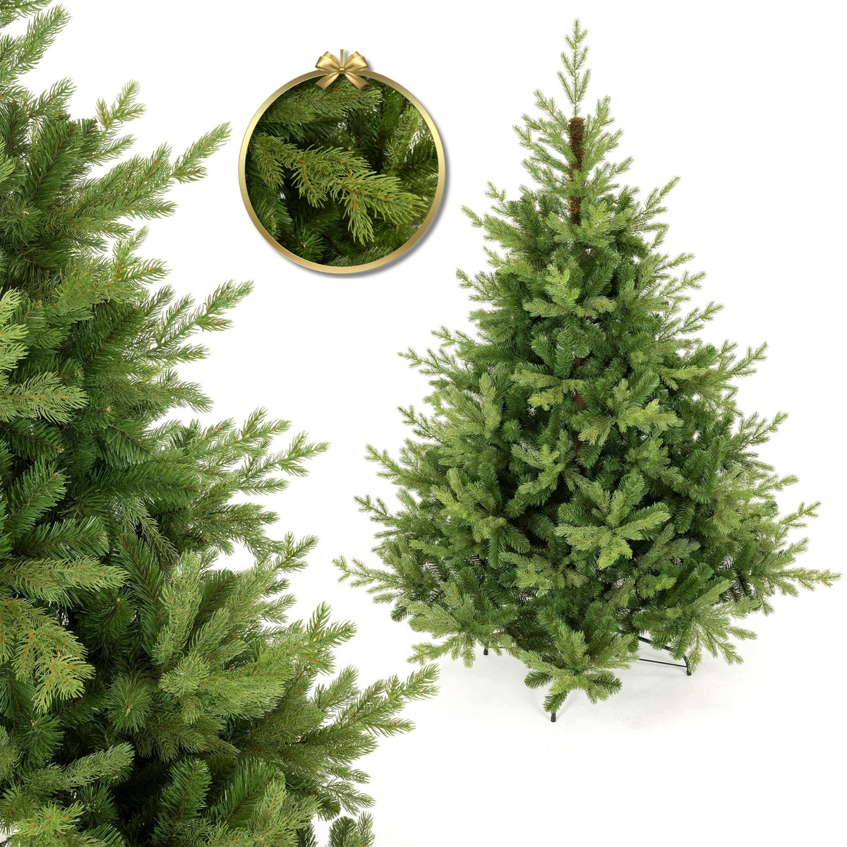 CHRISTMAS TREE PREMIUM JURASSIC SPRUCE PE + PVC 180 CM