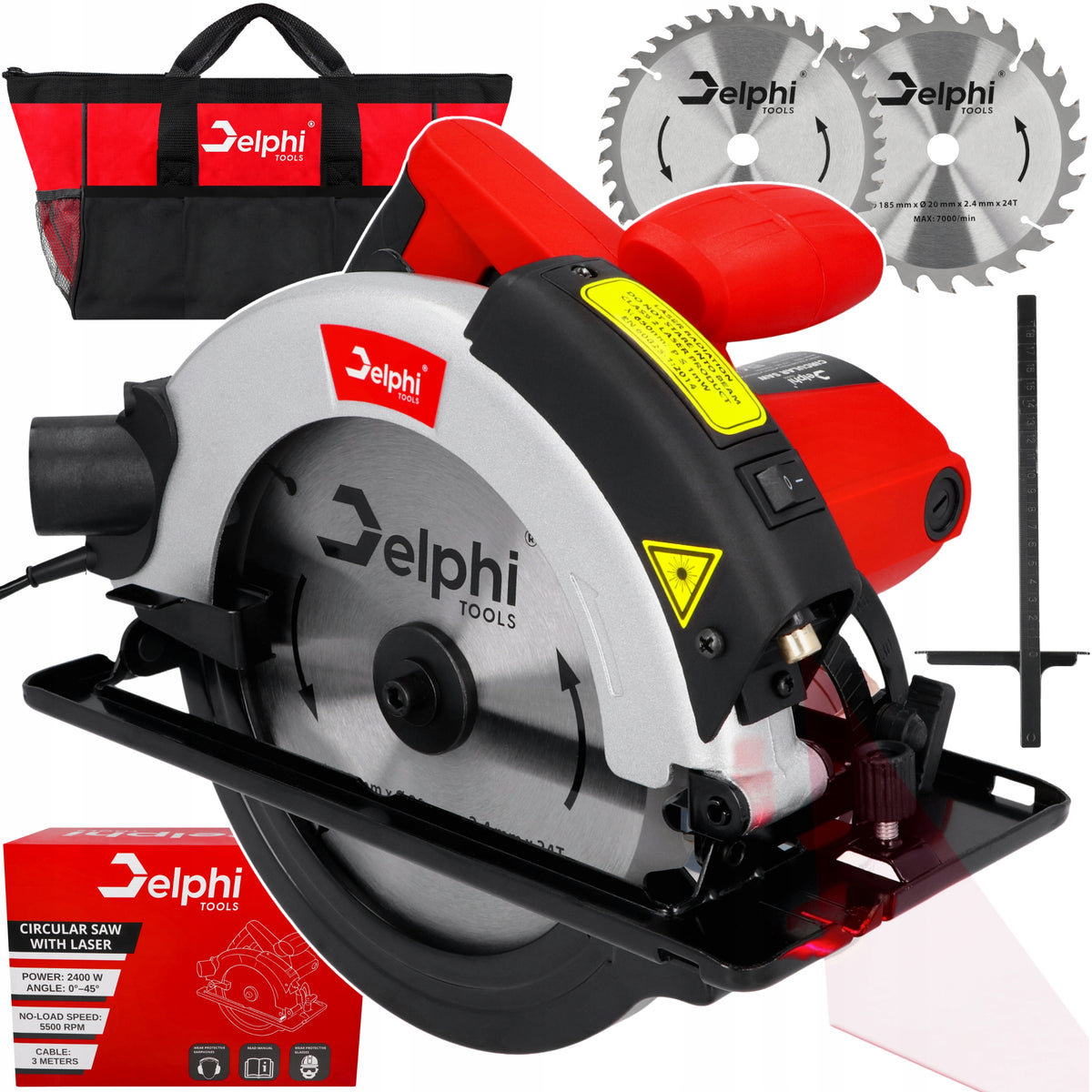 CIRCULAR SAW COUNTRY ELECTRIC HAND SAW WITH LASER