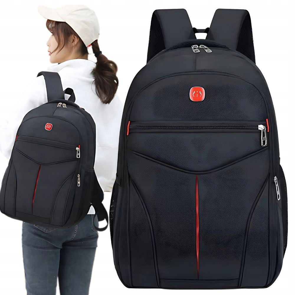 CITY BACKPACK YOUTH SPORTS 15L BLACK 3 LAPTOP COMPARTMENTS