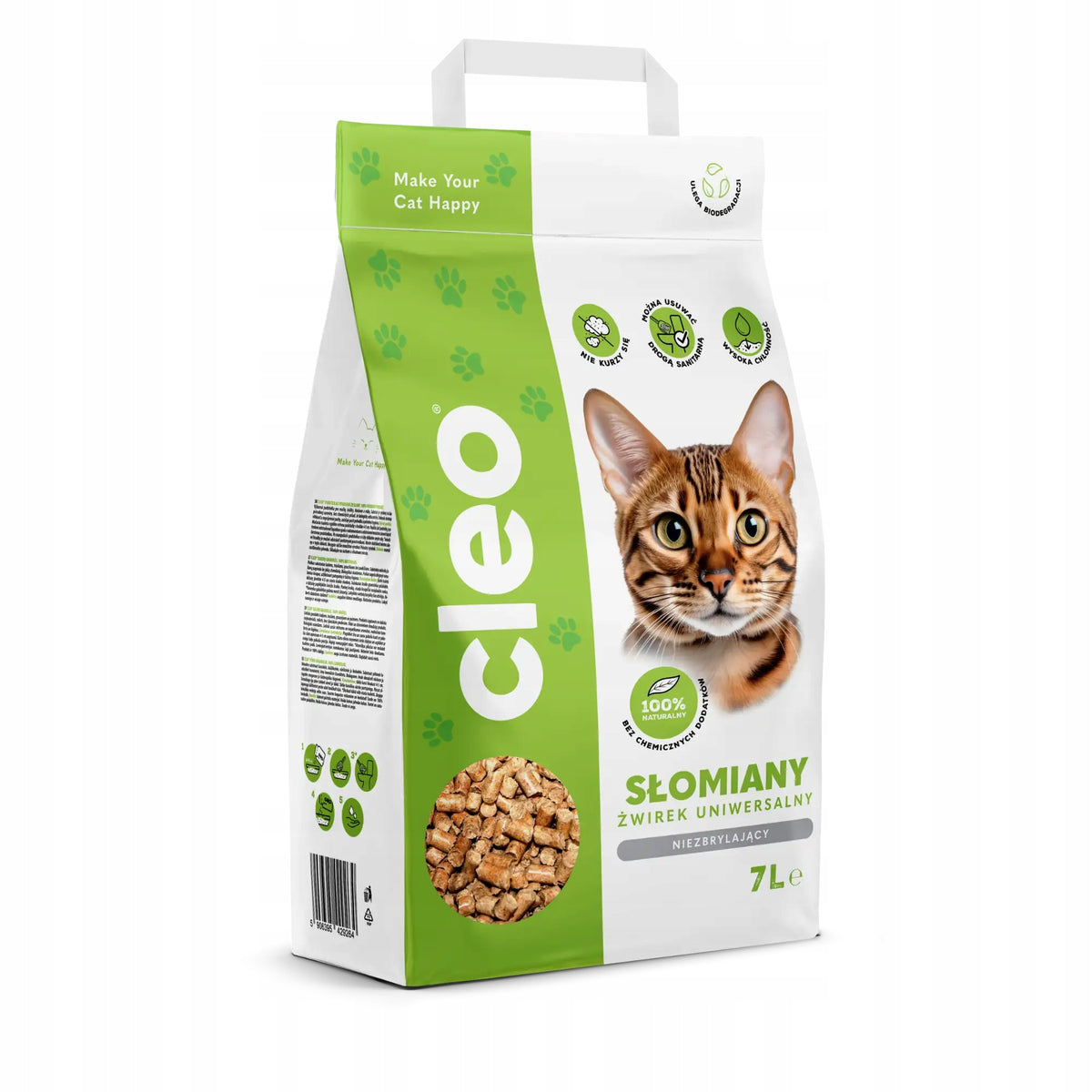 CLEO - 7L straw litter
