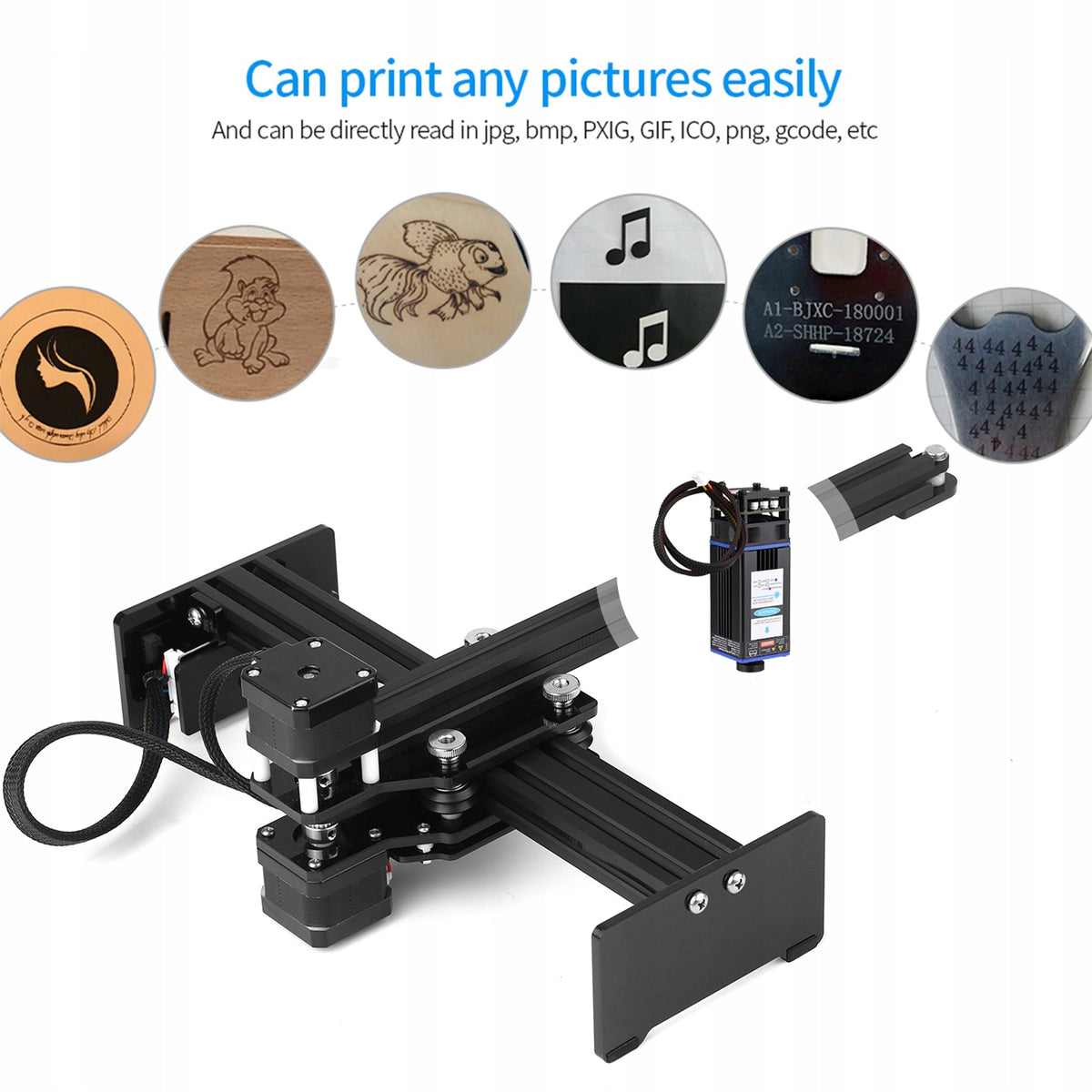 CNC Engraving Kit Portable One IL Engraving Machine Printing technology other