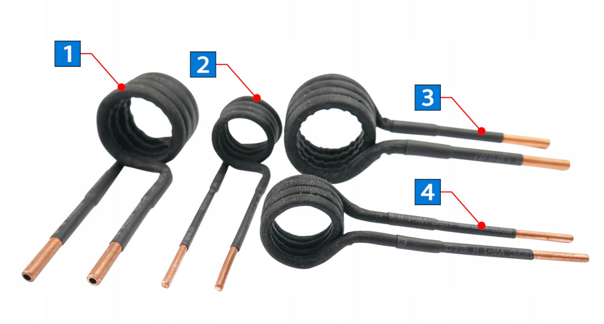 COILS FOR INDUCTION HEATER 6pcs side PDR coil flat for screws Packaging status original