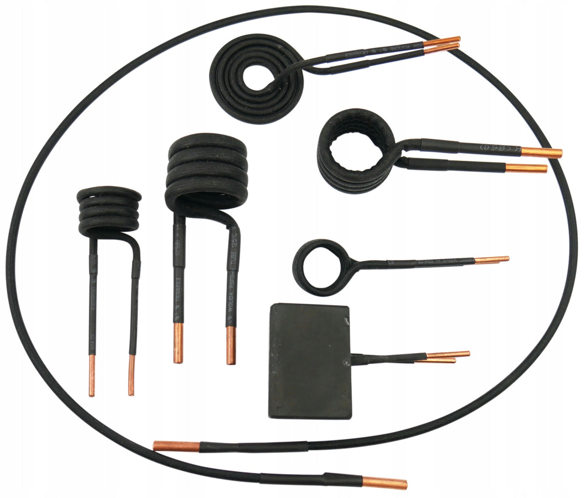 COILS FOR INDUCTION HEATER 7pcs coil SIDE string 93cm PDR Packaging status original