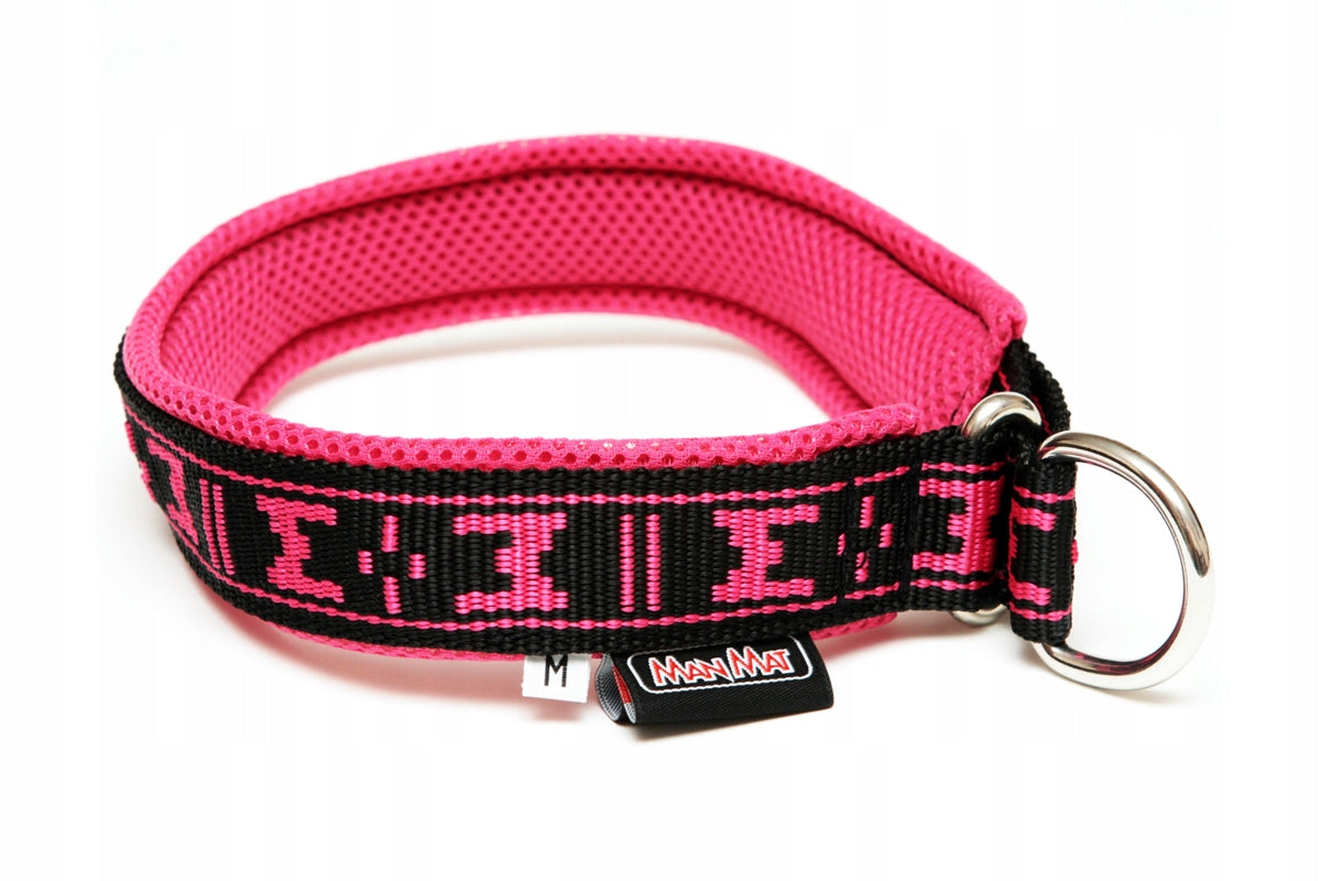COLLAR MANMAT PADDED DESIGN PINK XXL