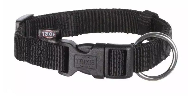 COLLAR TRIXIE CLASSIC 40- 65CM/25MM BLACK