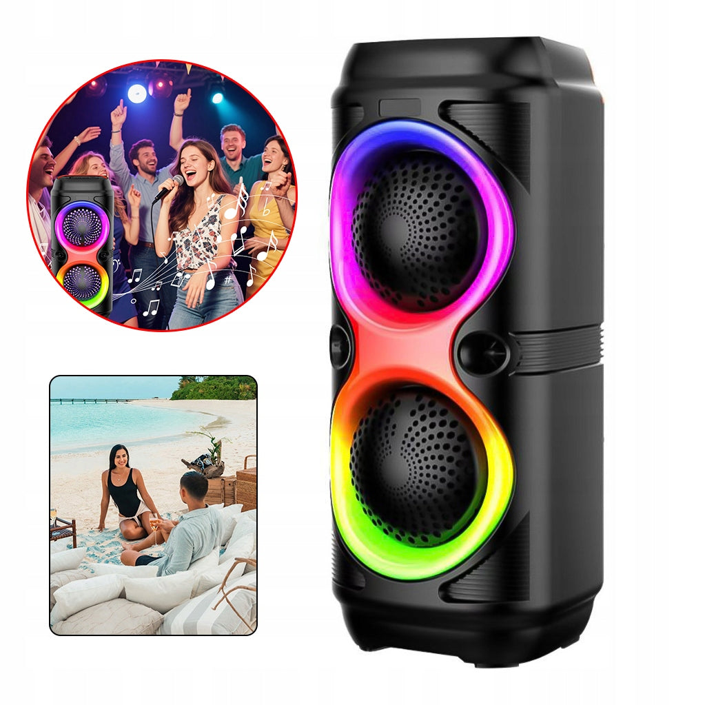 COLUMN WIRELESS SPEAKER BOOMBOX MOBILE SOUND SYSTEM FM Packaging status original