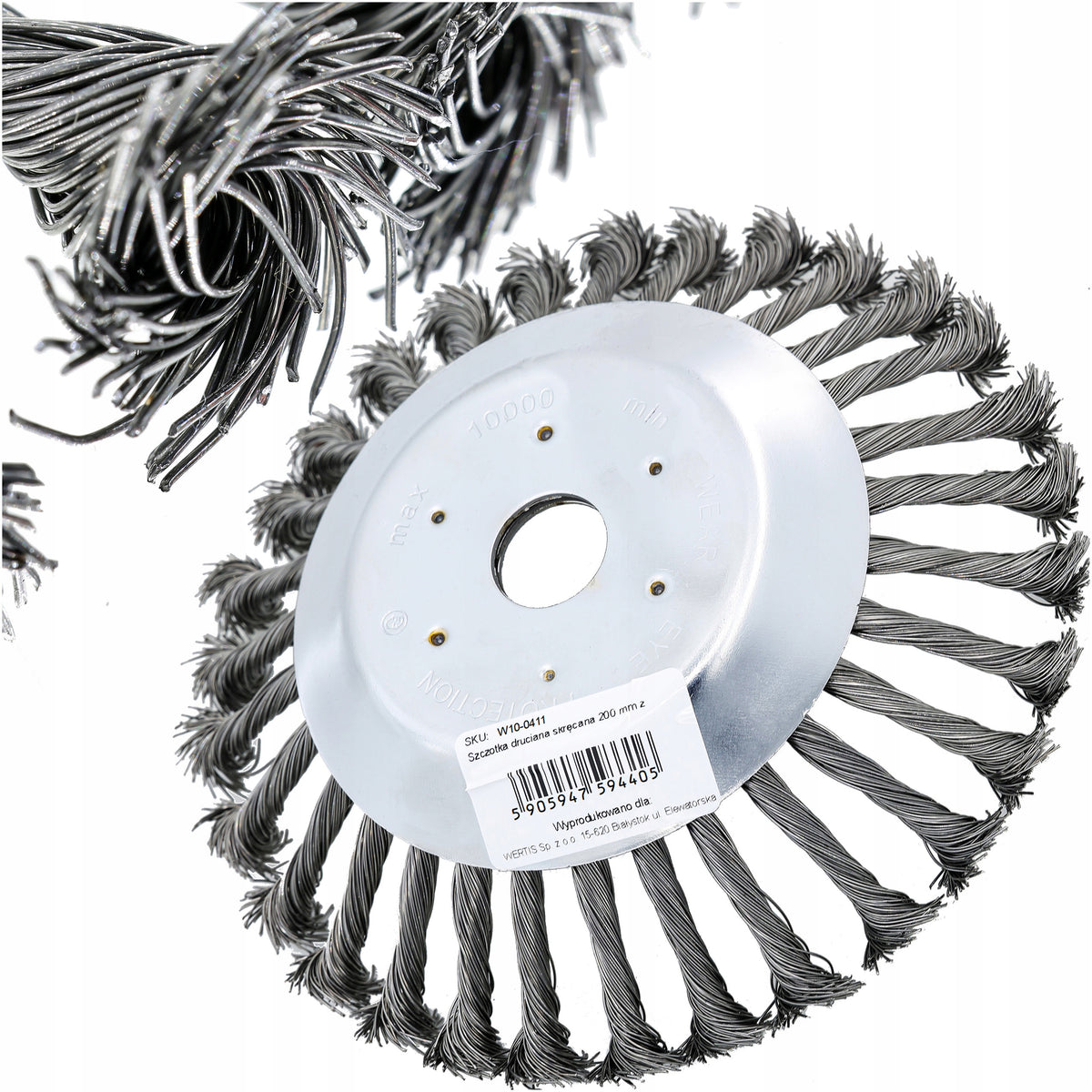 COMBUSTION SCYTHE BRUSH WIRE BRUSH FOR SCYTHE WEED DISC Packaging status original
