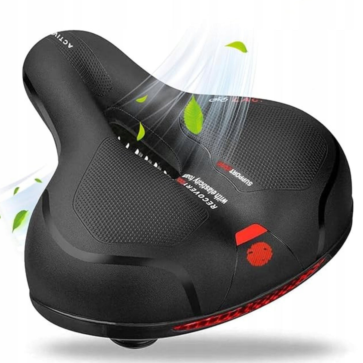 COMFORTABLE BICYCLE SADDLE SOFT SPORTS LARGE SADDLE FOR BIKE SEAT Packaging status original