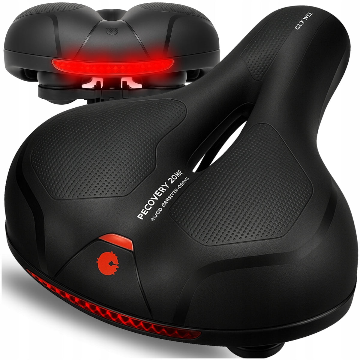 COMFORTABLE BICYCLE SADDLE SOFT SPORTS LARGE SADDLE FOR BIKE SEAT