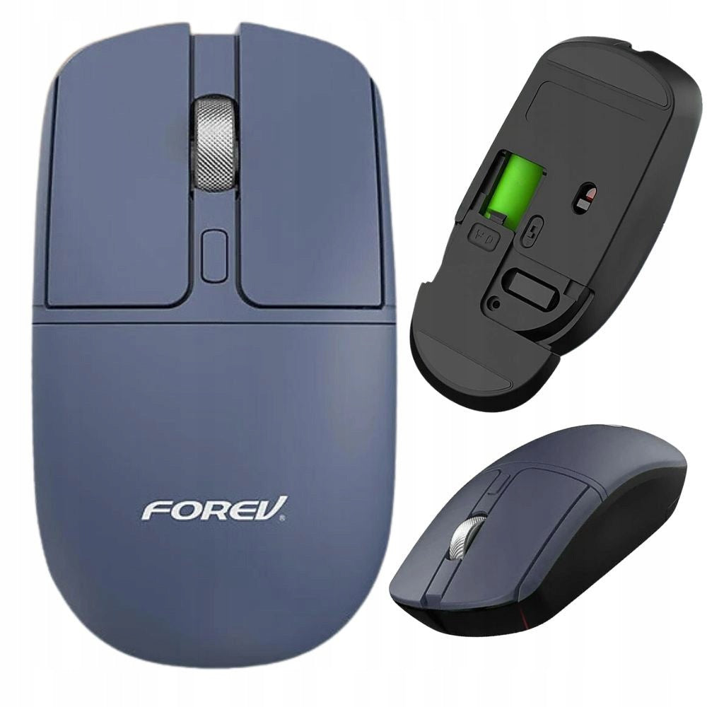 COMFORTABLE WIRELESS MATTE COMPUTER MOUSE IN BLUE Manufacturer Lemon Mobile