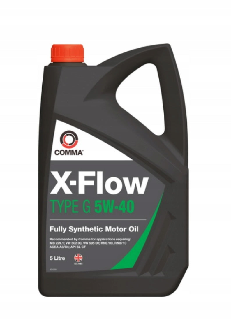 COMMA X-FLOW TYPE G 5W40 5L - 101234