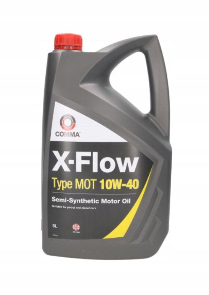 COMMA X-FLOW TYPE MOT 10W-40 5L ENGINE OIL