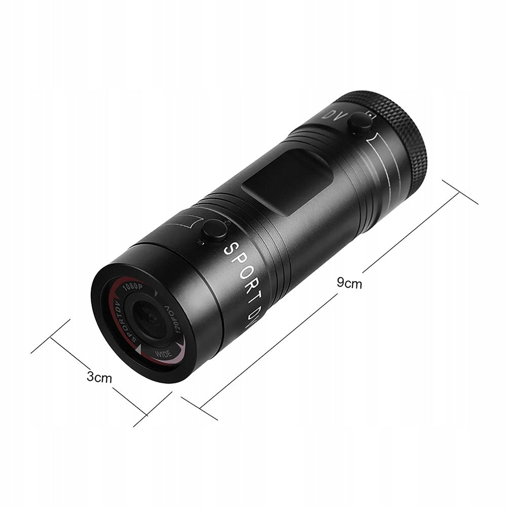 COMPACT MOTORCYCLE CAMERA WATERPROOF SPORTS VIDEO CAMERA 1080P HD Manufacturer code CCSBG