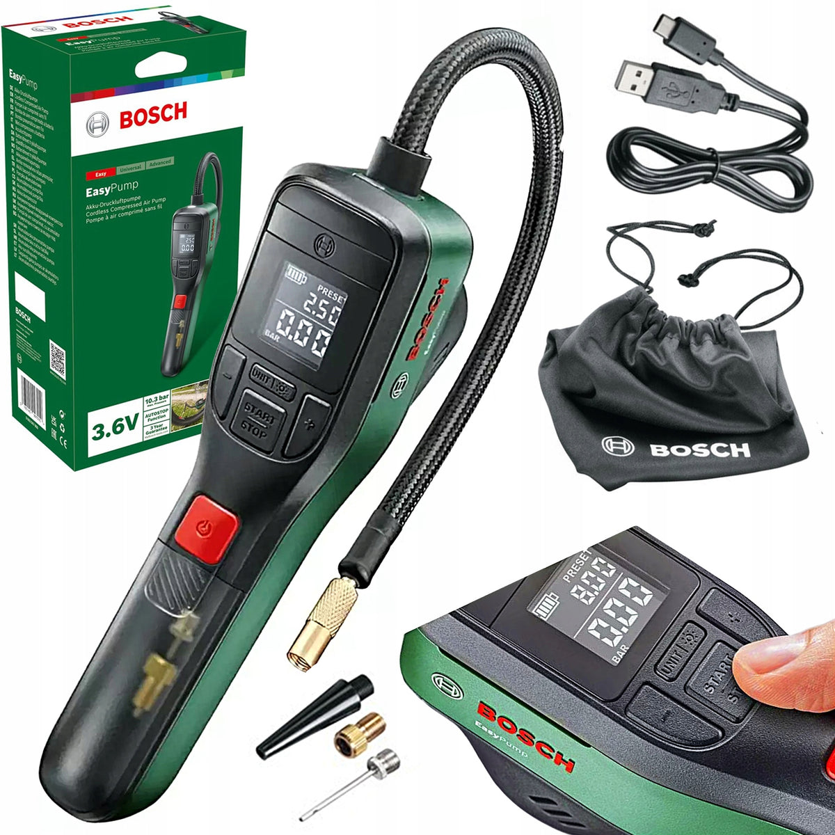COMPRESSOR BATTERY PUMP EASYPUMP BOSCH