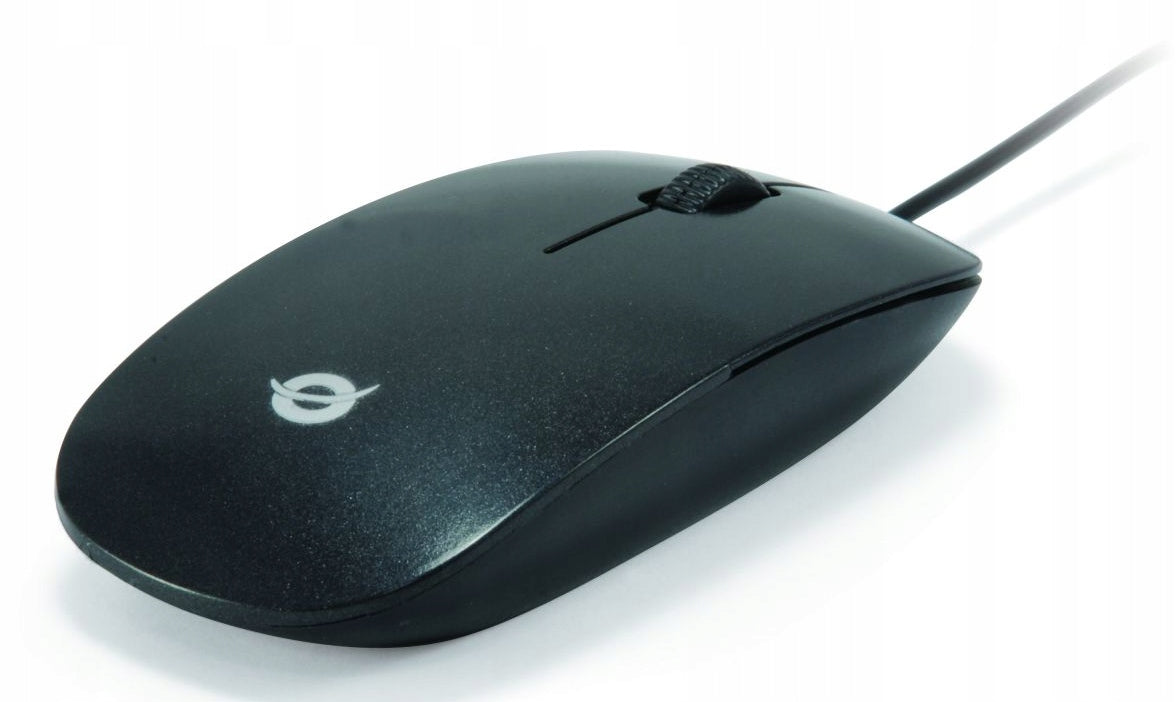 CONCEPTRONIC optical mouse USB-A/1000DPI/3 buttons L+R black