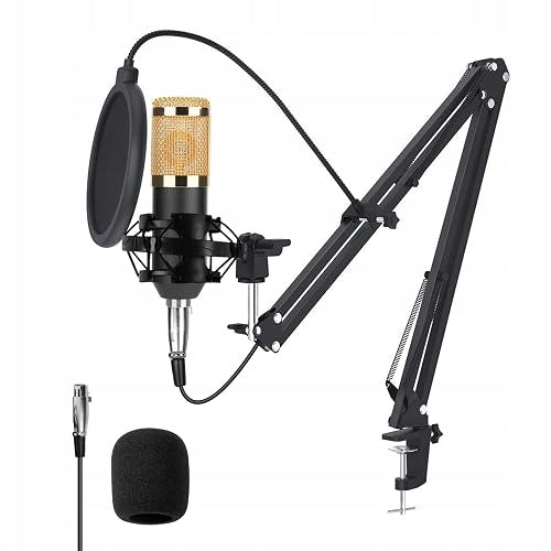 CONDENSER MICROPHONE BM800 STUDIO RECORDING KIT GIFT FOR HOME
