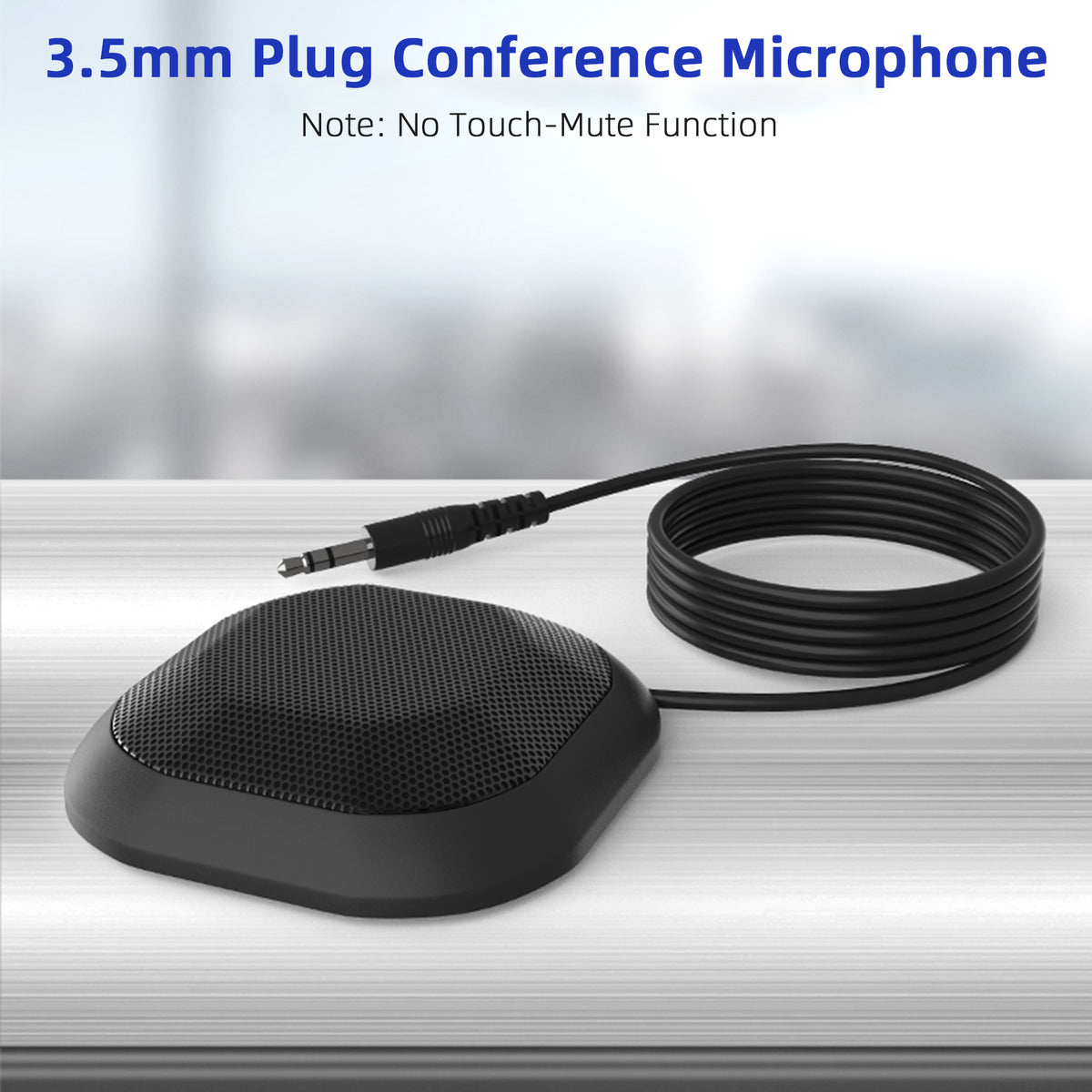 CONFERENCE MICROPHONE, 360 DEGREES, MULTI-DIRECTIONAL, WITH 3,5 MM PLUG Manufacturer code OS5031-2