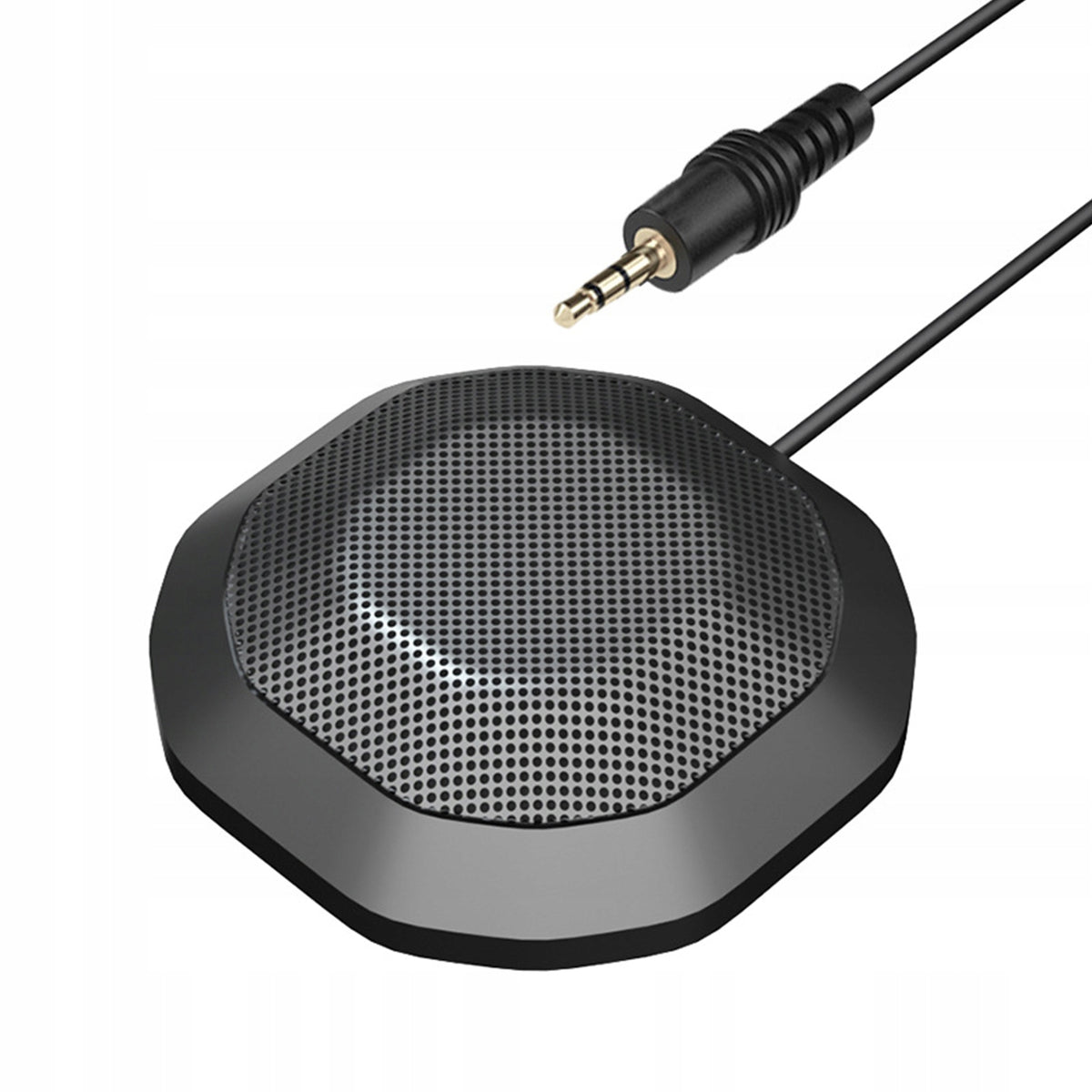 CONFERENCE MICROPHONE, 360 DEGREES, MULTI-DIRECTIONAL, WITH 3,5 MM PLUG