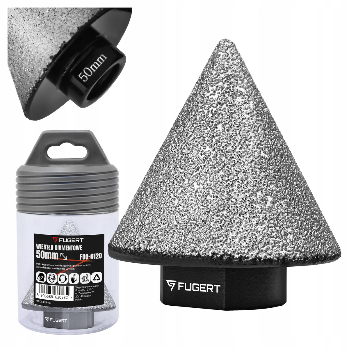 CONICAL DIAMOND DRILL BIT CONICAL DIAMOND HOLE SAW CONE 50MM