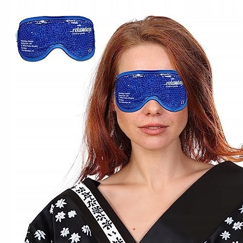 COOLING AND WARMING MASK SET OF 2 GEL PEARLS FOR WORKSHOP Packaging status original