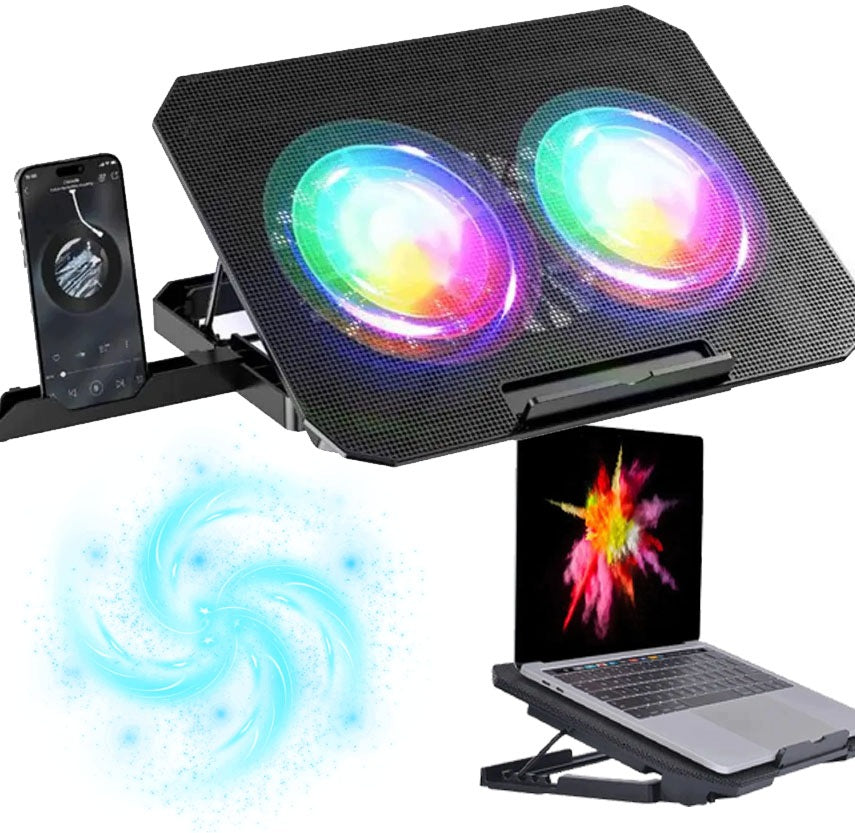COOLING PAD STAND FOR LAPTOP NOTEBOOK-A UP TO 16'' COOLING PAD
