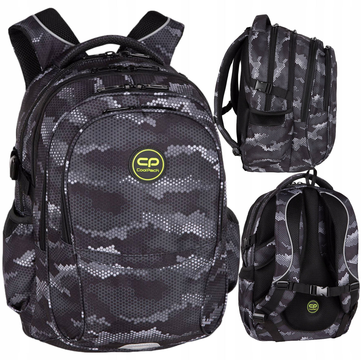 COOLPACK SCHOOL BACKPACK YOUTH FACTOR DARK CLOUDS