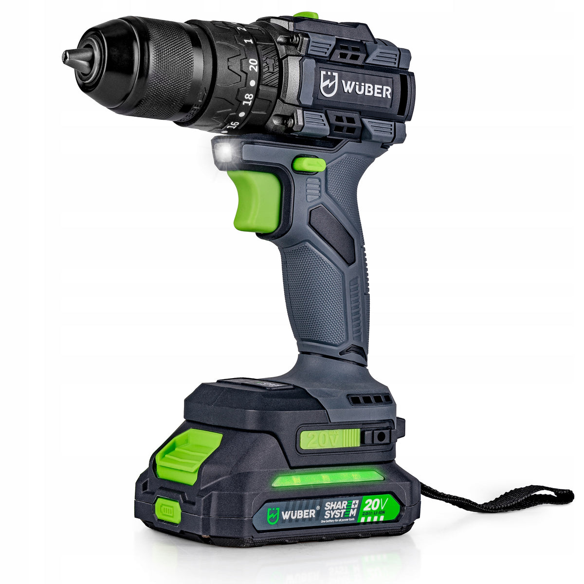 CORDLESS BRUSHLESS DRILL/DRIVER + 2X AKU + CHARGER SET Packaging status original