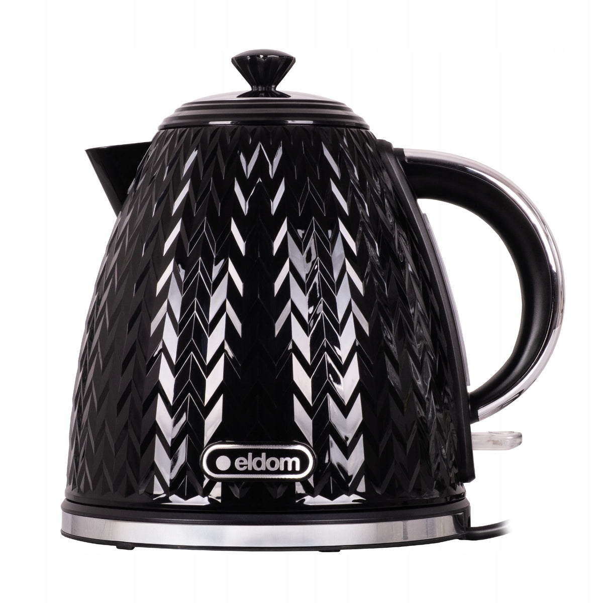 CORDLESS ELECTRIC KETTLE BLACK 2000W 1,7L ELDOM Packaging status original