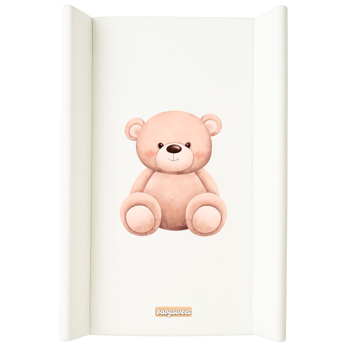 COT CHANGING TABLE DRESSER COVER HARD RIGID PADDED WHITE