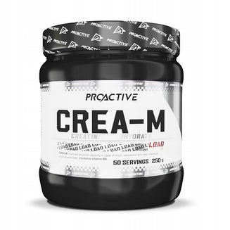 CREATINE FLAVOUR Monohydrate Powder ProActive Crea-M LOAD NATURAL 250g Packaging status original
