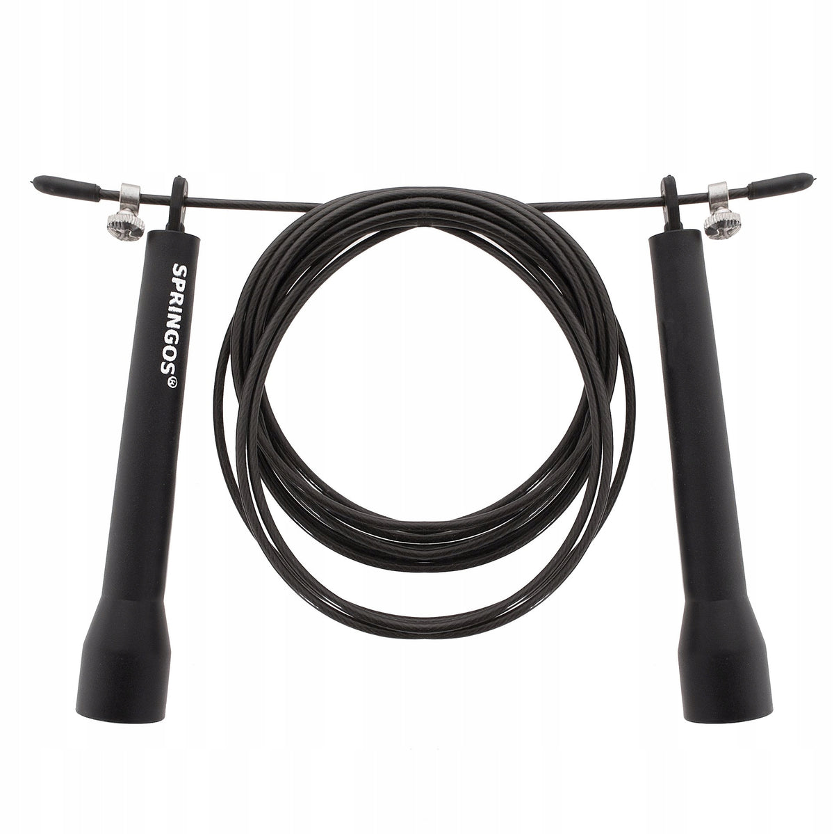 CROSSFIT BOXING STEEL JUMP ROPE WITH 3m FITNESS BEARINGS FOR EXERCISE STRONG