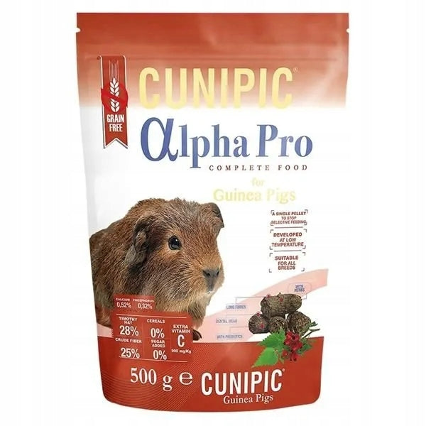 CUNIPIC Alpha Pro Guinea Pig 500g premium food
