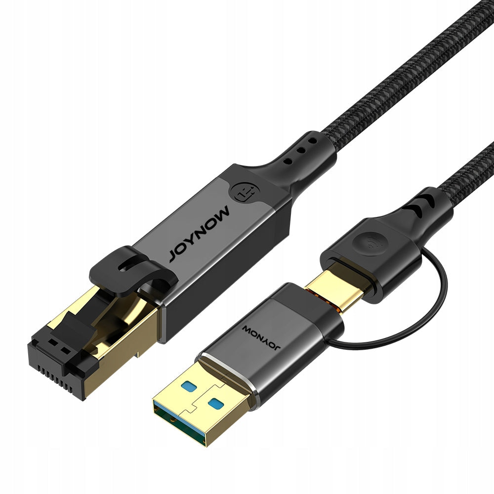 Cable Gigabit Network Card RJ45 CAT8 Adapter USB-C Adapter USB 3.0