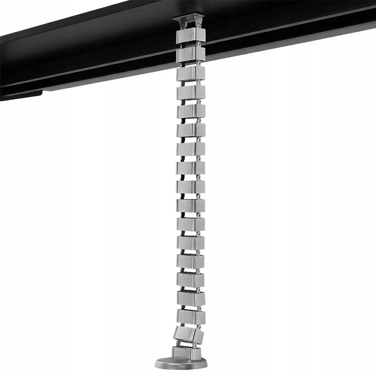 Cable Guide Spine Organizer Spacetronik 128cm Adjustable Grey