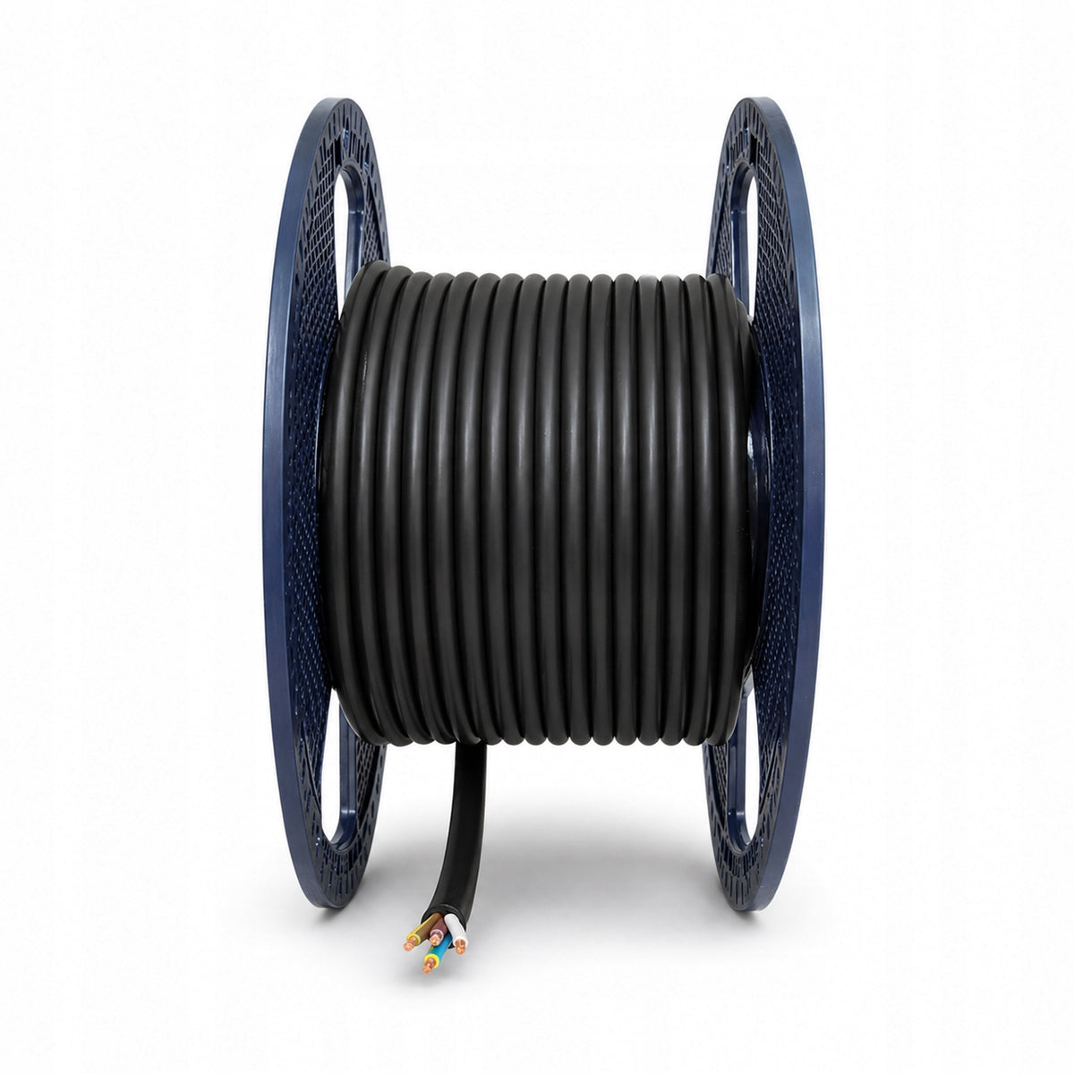 Cable spool cable organizer strong reusable. Drum