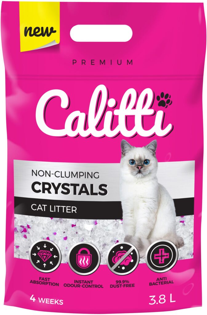 Calitti Crystals silicone litter 3,8L