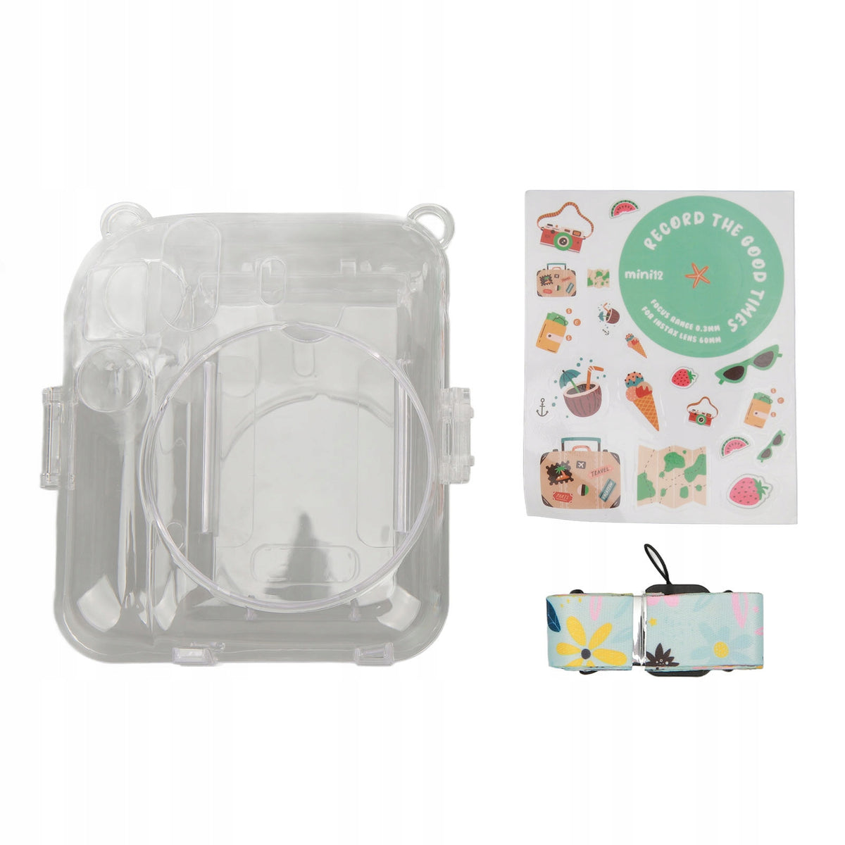 Camera Case Set Instant VV Shoulder Strap Sticker Brand no brand